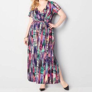 Avenue Women's Plus Size Maxi Dress